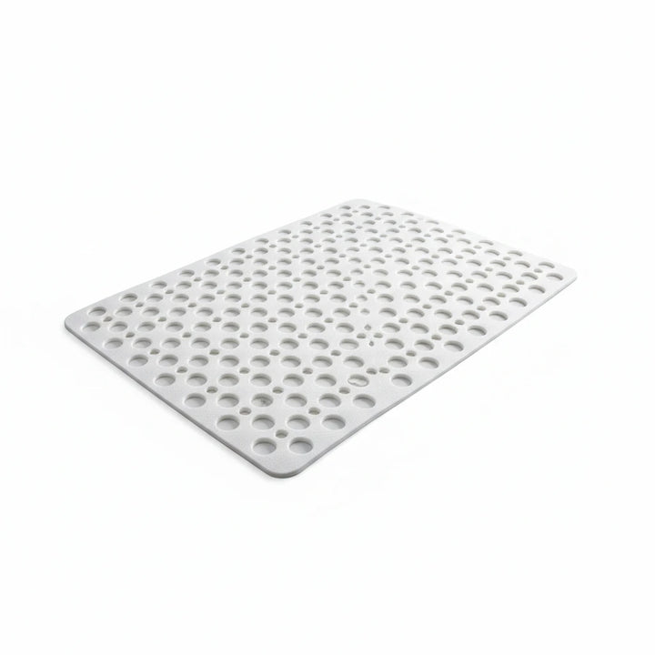 FALUVA Luxury Non-Slip Shower Mat with Hygienic Protection White