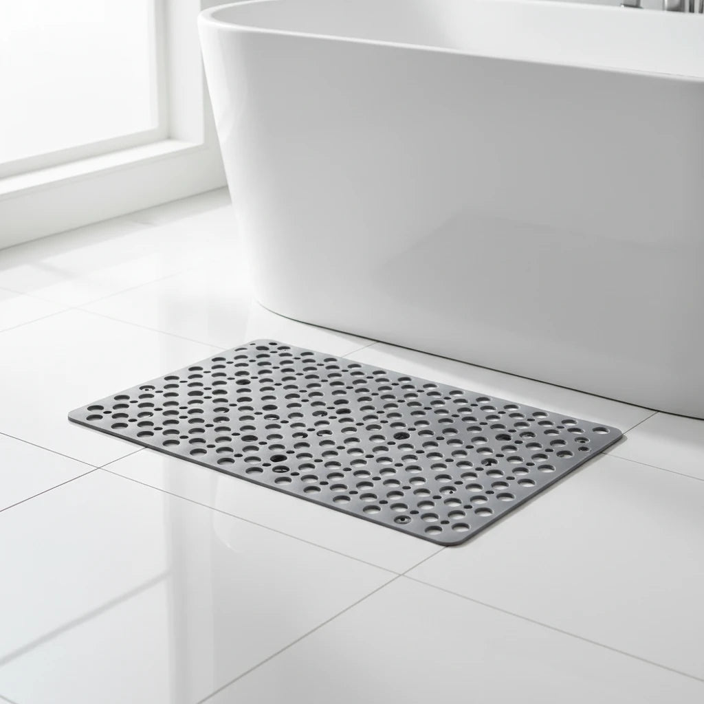 FALUVA Luxury Non-Slip Shower Mat with Hygienic Protection