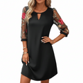 FALUVA Lyra Elegant Summer Dress Black