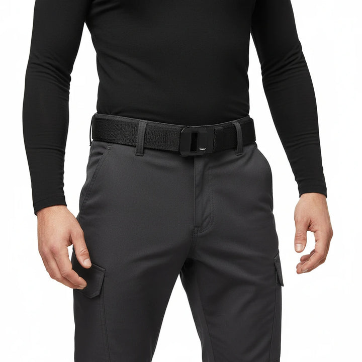 FALUVA Men's Tactical Belt - Heavy Duty Nylon