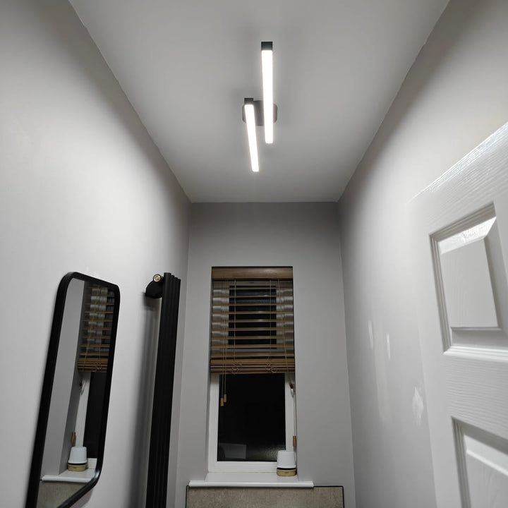 FALUVA Miro Long Strip LED Flush Mount - Modern Minimalist Linear