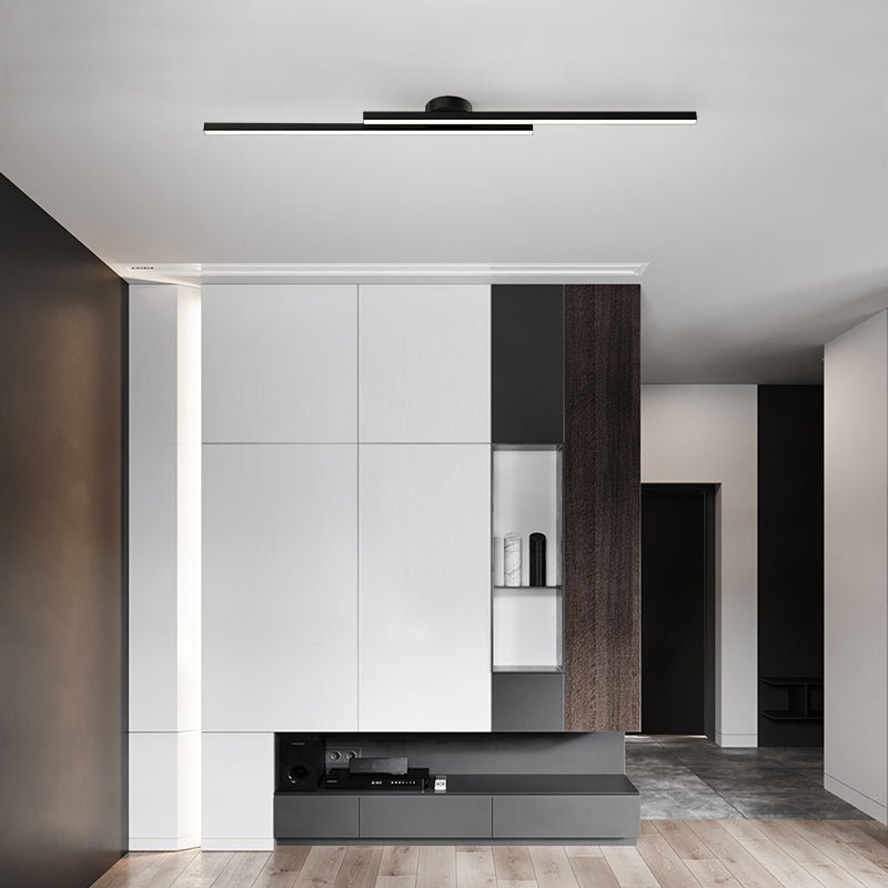 FALUVA Miro Long Strip LED Flush Mount - Modern Minimalist Linear