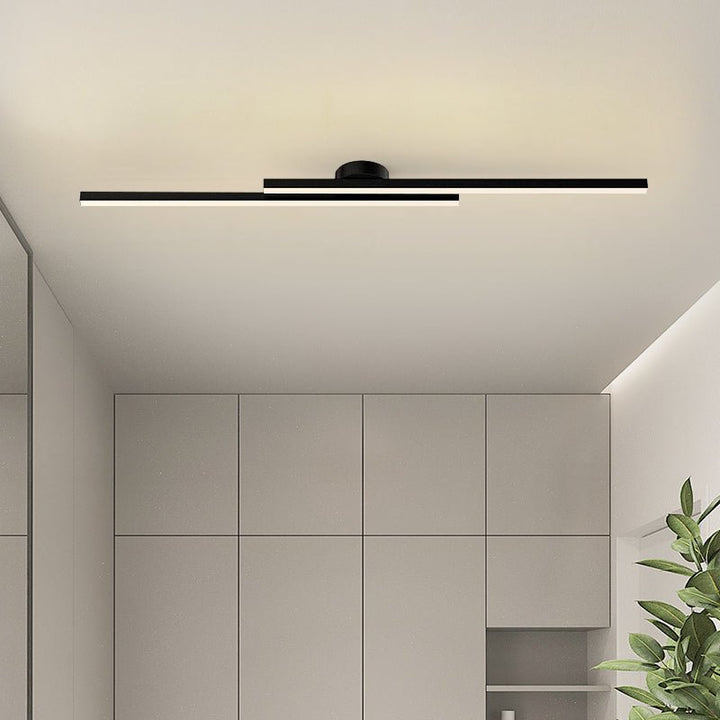 FALUVA Miro Long Strip LED Flush Mount - Modern Minimalist Linear
