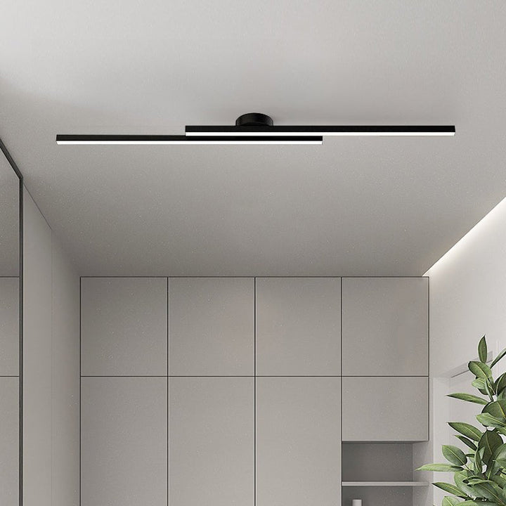 FALUVA Miro Long Strip LED Flush Mount - Modern Minimalist Linear