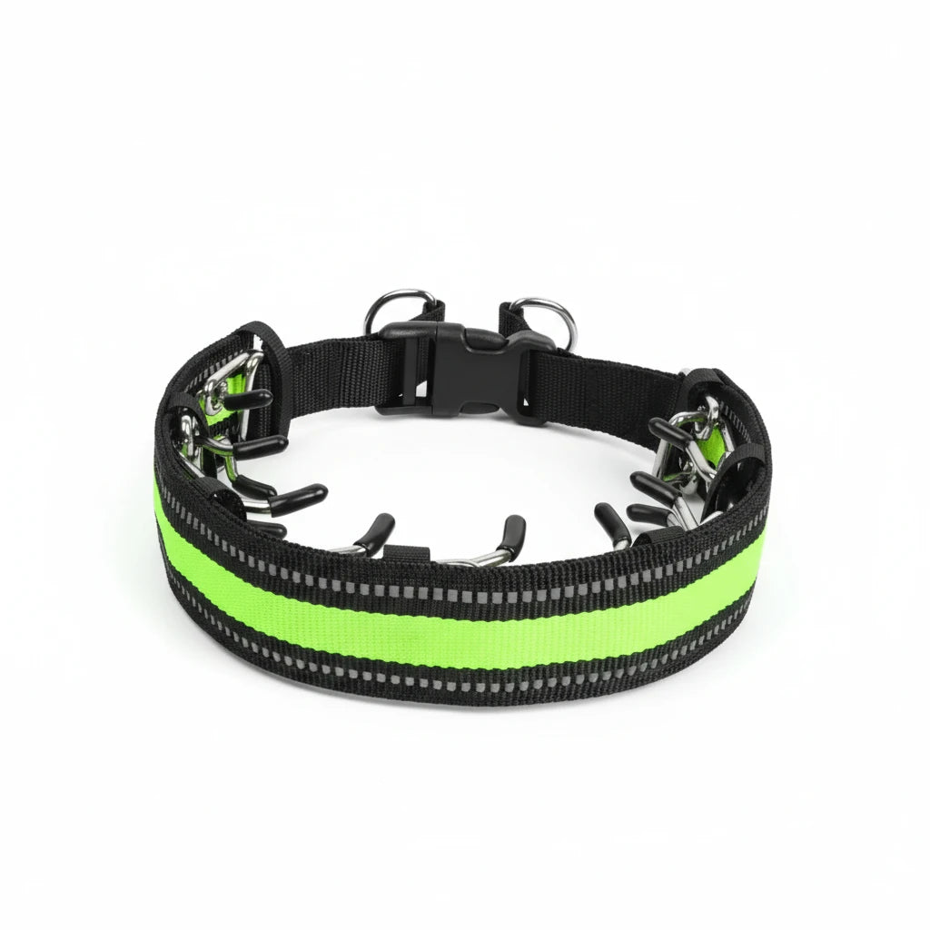 FALUVA Mode Anti-Pull Dog Training Collar Green