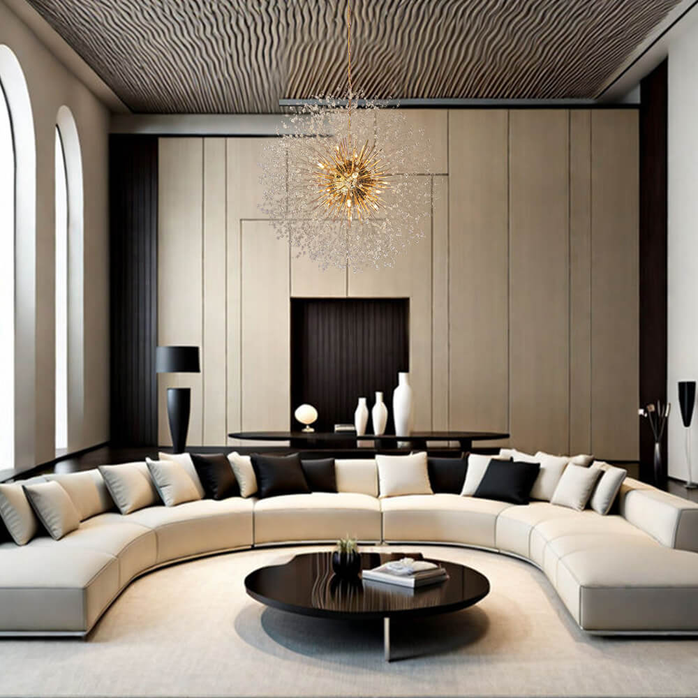FALUVA Nova Firework Sputnik Chandelier - 20-Light Luxury Oversized