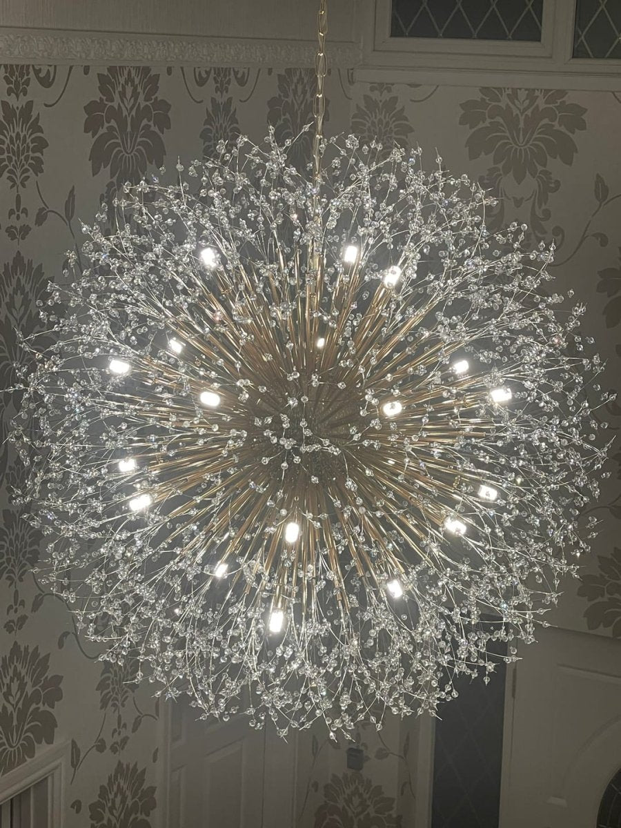 FALUVA Nova Firework Sputnik Chandelier - 20-Light Luxury Oversized