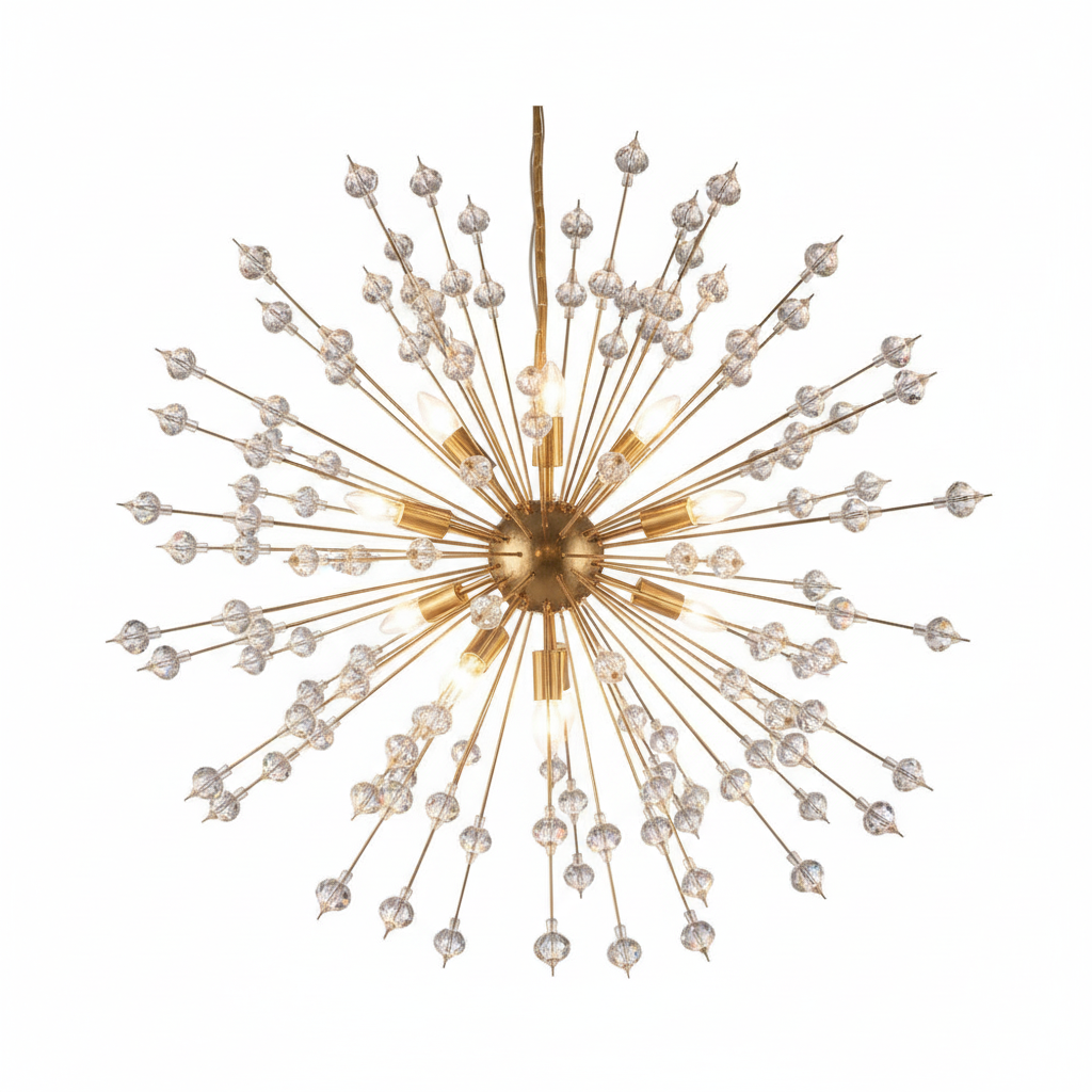 FALUVA Nova Firework Sputnik Chandelier - 20-Light Luxury Oversized