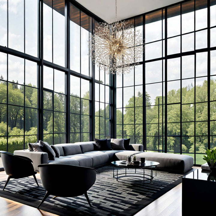 FALUVA Nova Firework Sputnik Chandelier - 20-Light Luxury Oversized