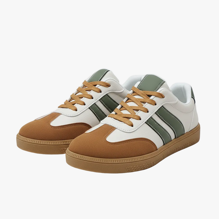 FALUVA Otis Retro Sneakers White Green