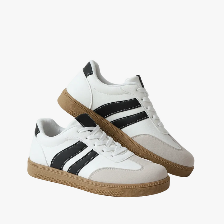 FALUVA Otis Retro Sneakers Black White