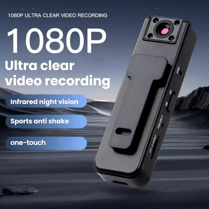 FALUVA Rivo Mini HD Body Camera - 180° Rotatable Lens