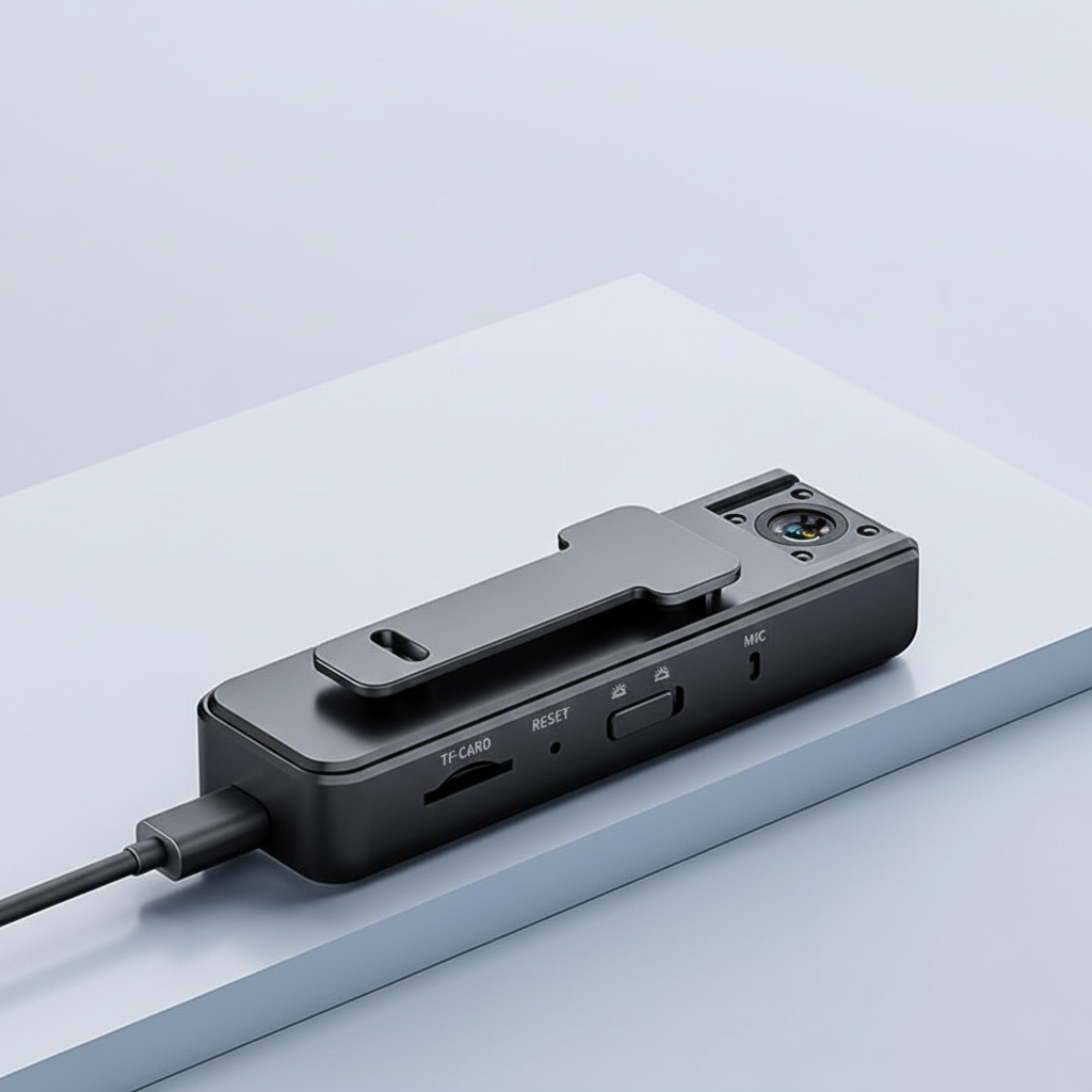 FALUVA Rivo Mini HD Body Camera - 180° Rotatable Lens