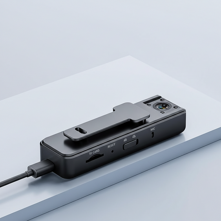 FALUVA Rivo Mini HD Body Camera - 180° Rotatable Lens