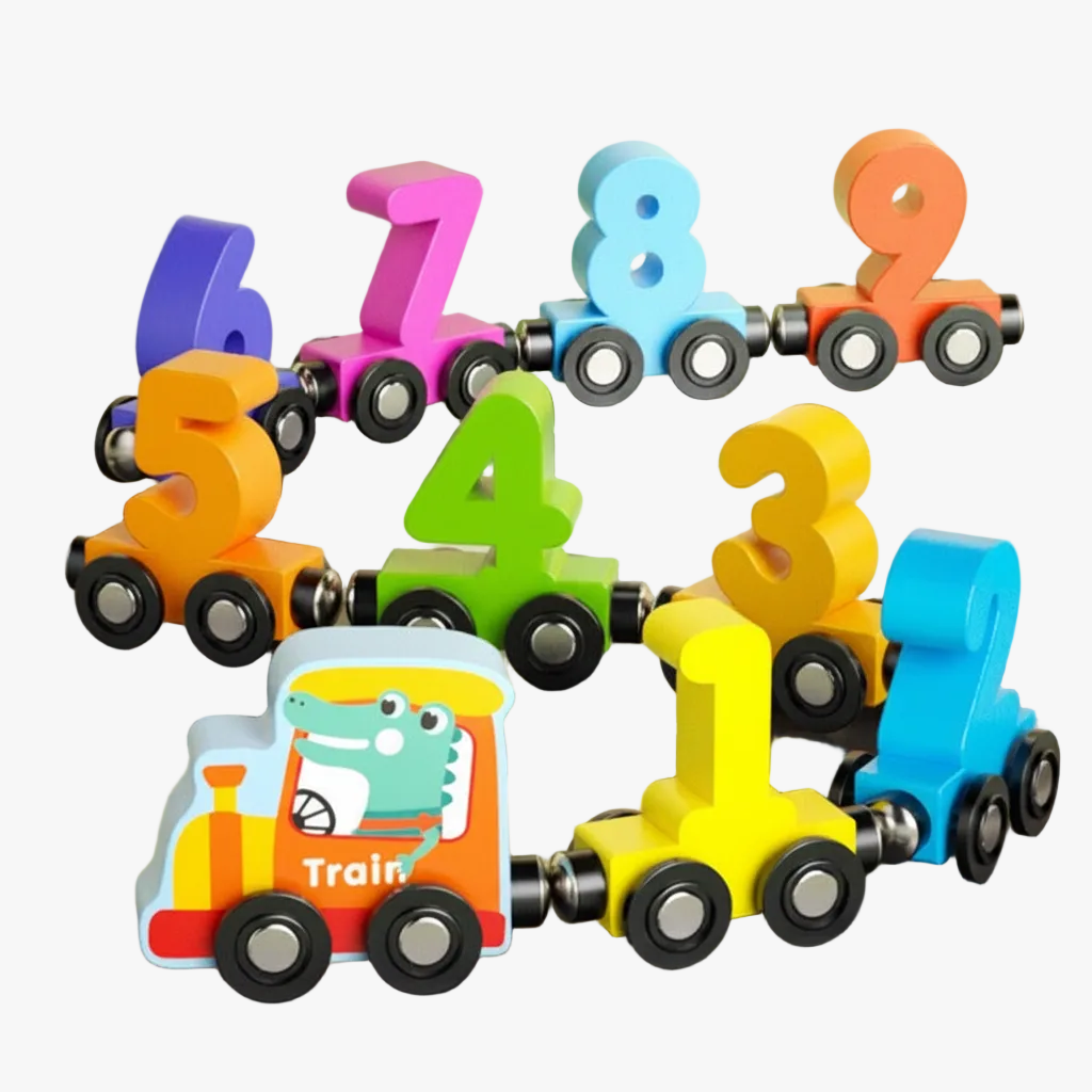FALUVA Rumi Magnetic Number Train Set