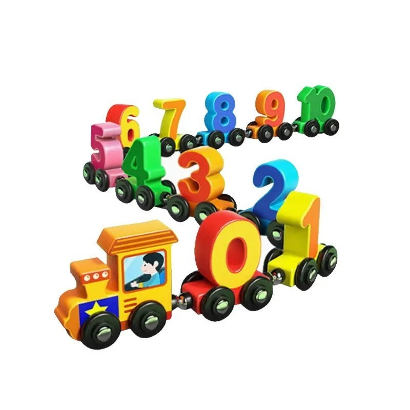 FALUVA Rumi Magnetic Number Train Set