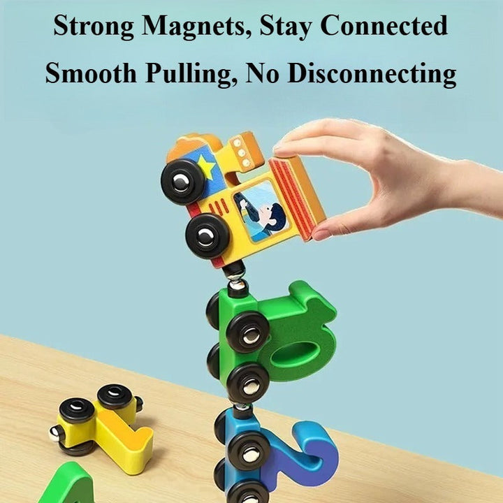 FALUVA Rumi Magnetic Number Train Set
