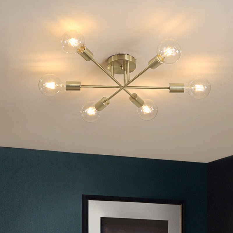 FALUVA Rune Sputnik Semi-Flush Ceiling Light