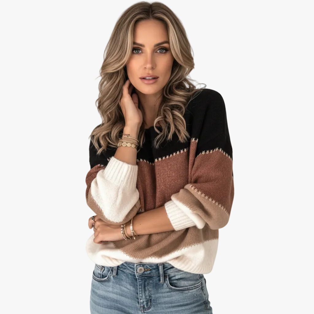 FALUVA Ruth Vintage Knit Jumper