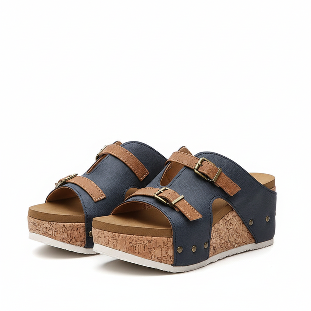 FALUVA Saskia Ortho Wedge Sandals