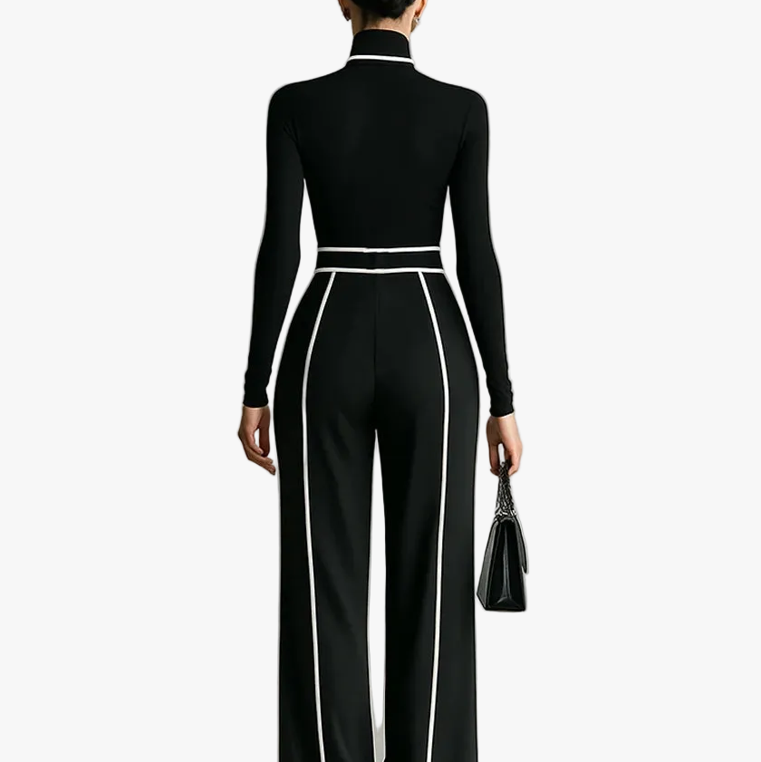 FALUVA Sena High Neck Pant Set