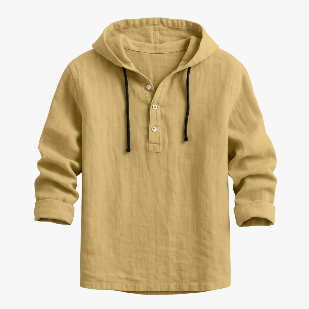 FALUVA Silas Hoodie Shirt Sand