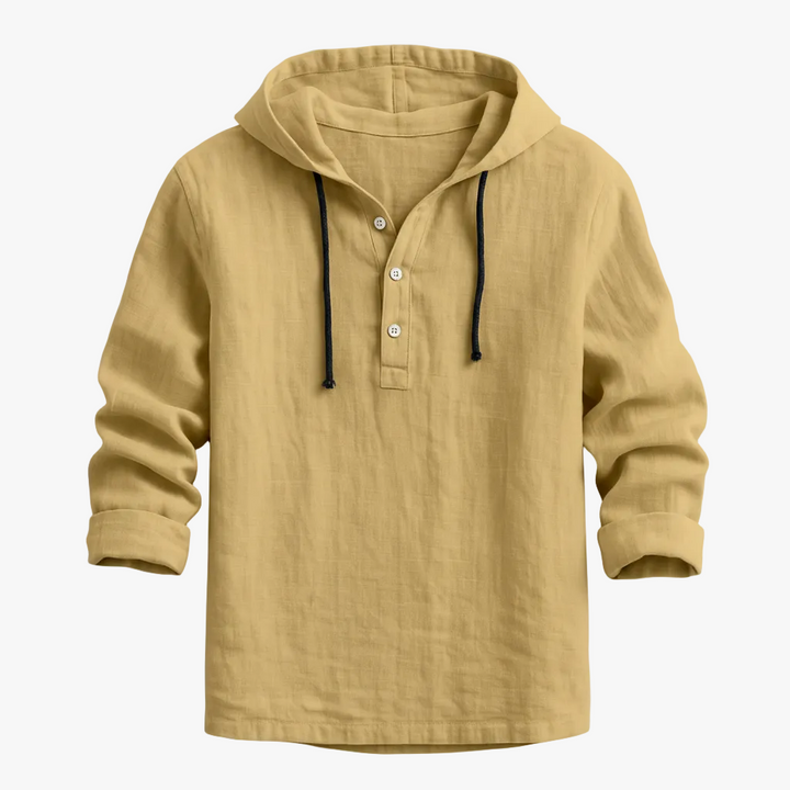 FALUVA Silas Hoodie Shirt Sand