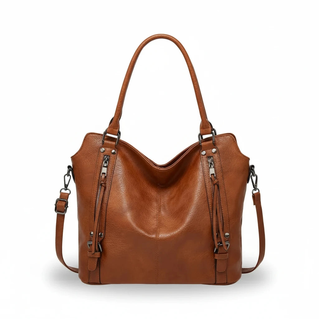 FALUVA Sloane Crossbody Bag Brown