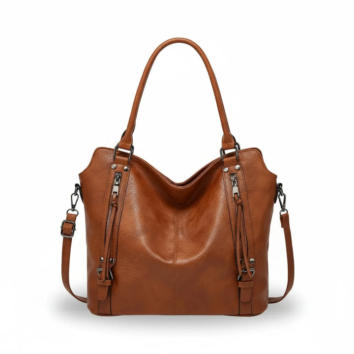 FALUVA Sloane Crossbody Bag Brown
