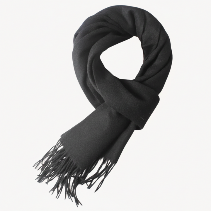 FALUVA Stefan Wool Scarf Black