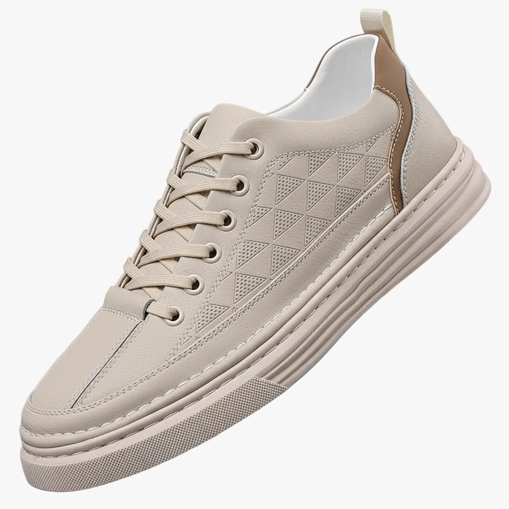 FALUVA Udo Leather Sneakers - Italian Craftsmanship Espresso