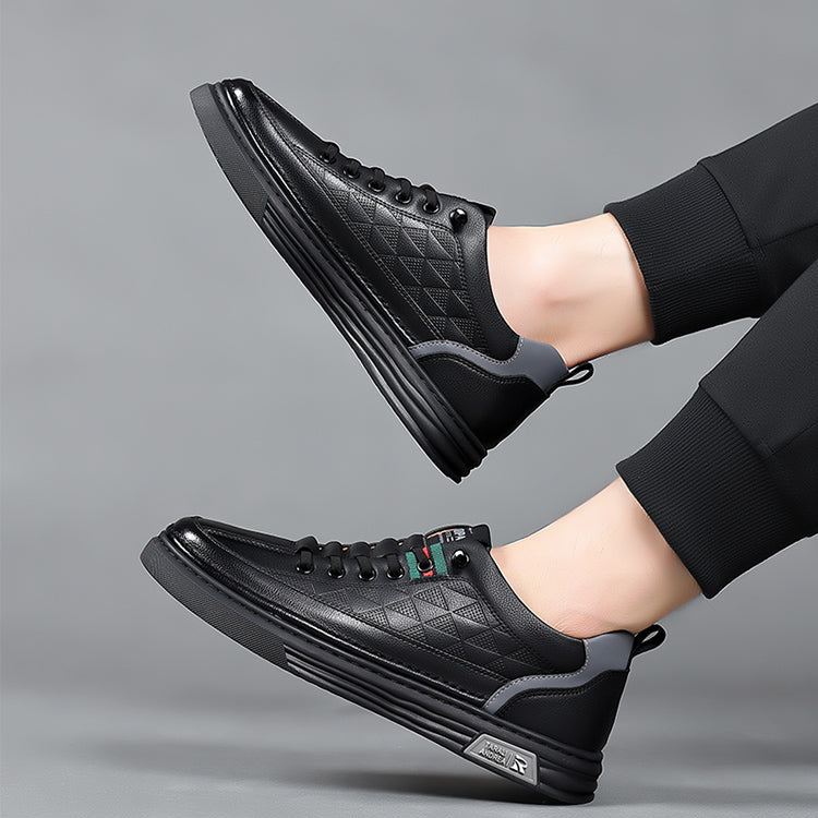 FALUVA Udo Leather Sneakers - Italian Craftsmanship