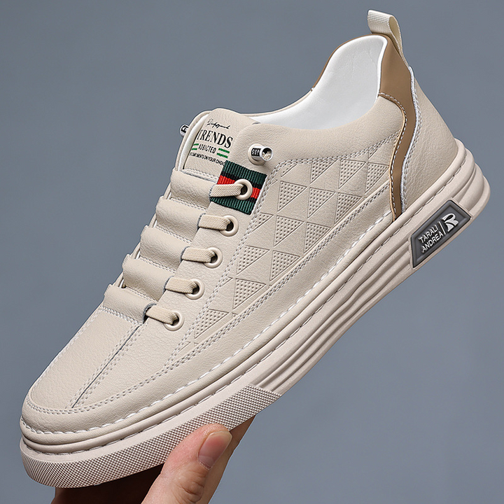 FALUVA Udo Leather Sneakers - Italian Craftsmanship