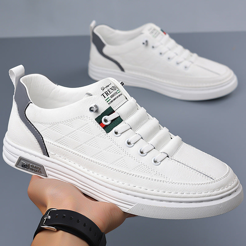 FALUVA Udo Leather Sneakers - Italian Craftsmanship
