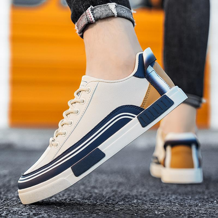 FALUVA Vance Leather Sneakers