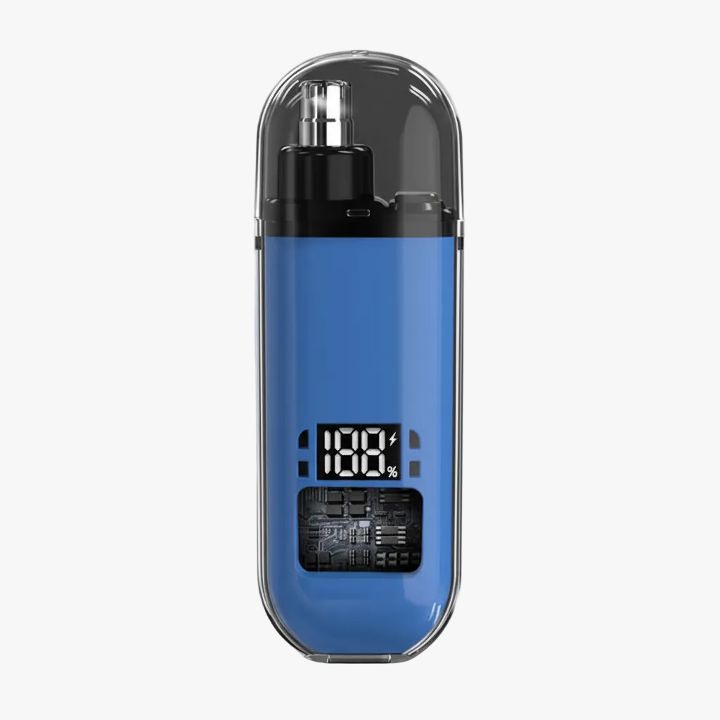 FALUVA Vance USB-C Nose Hair Trimmer Blue
