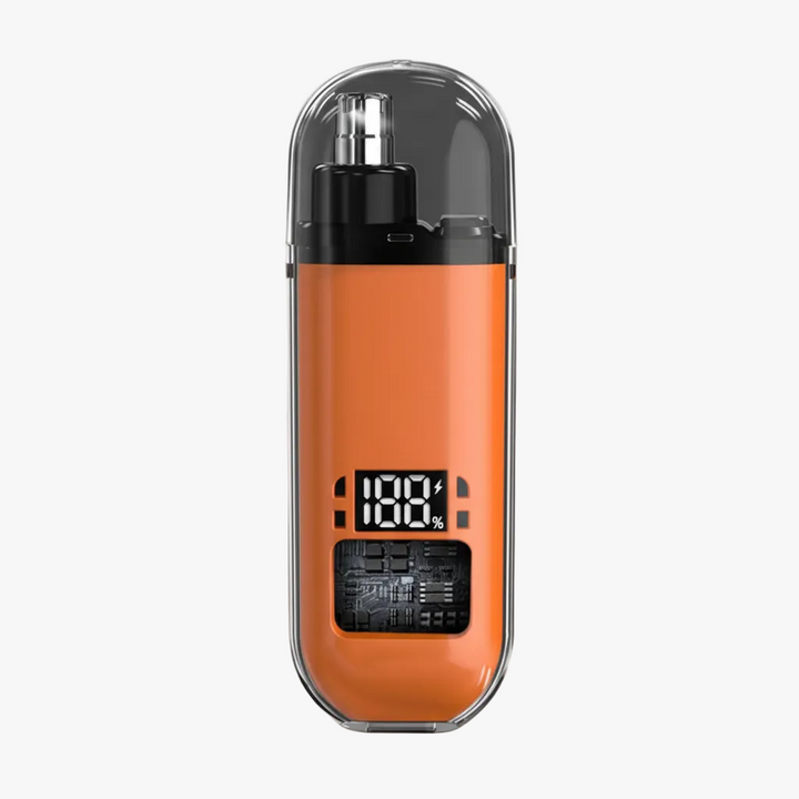 FALUVA Vance USB-C Nose Hair Trimmer Orange Upgraded