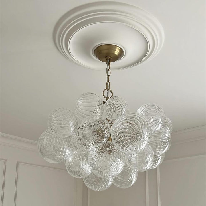 FALUVA Veda Modern Cluster Glass Globe Bubble Chandelier
