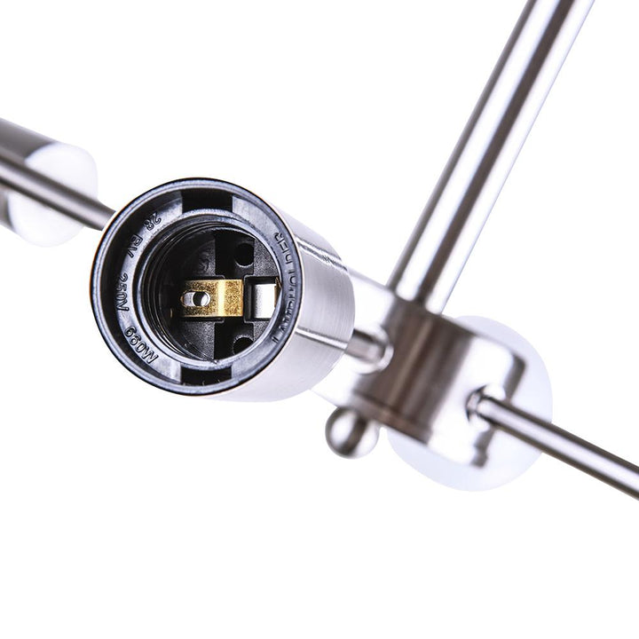 FALUVA Vera 8-Light Sputnik Semi-Flush Ceiling Light