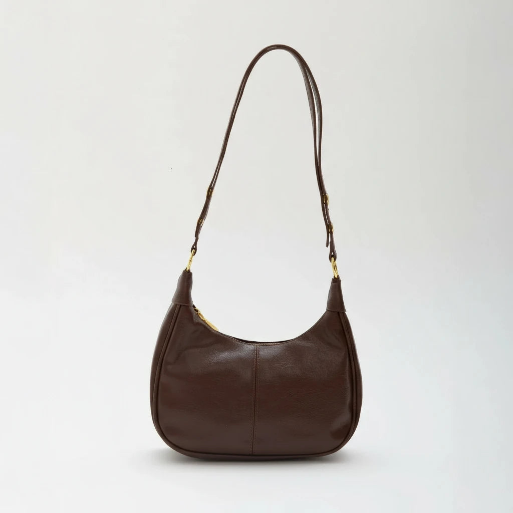 FALUVA Vivian Crossbody Bag Chocolate