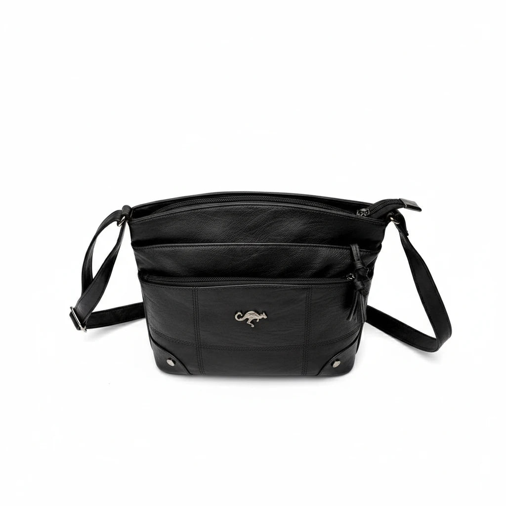 FALUVA Women's Kiva Natural Leather Bag