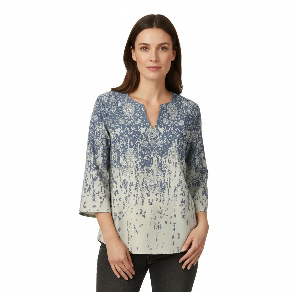 FALUVA Women's Stylish Loose Fit Top