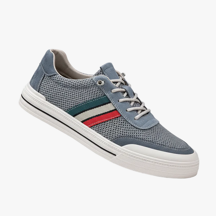 FALUVA Yahir Retro Sneakers Denim Blue