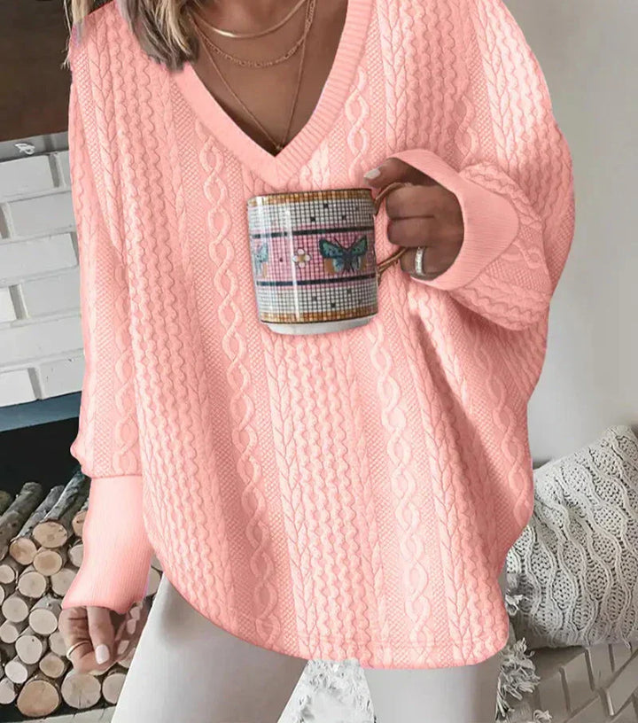 FALUVA Yasmin Vintage Jumper Pink