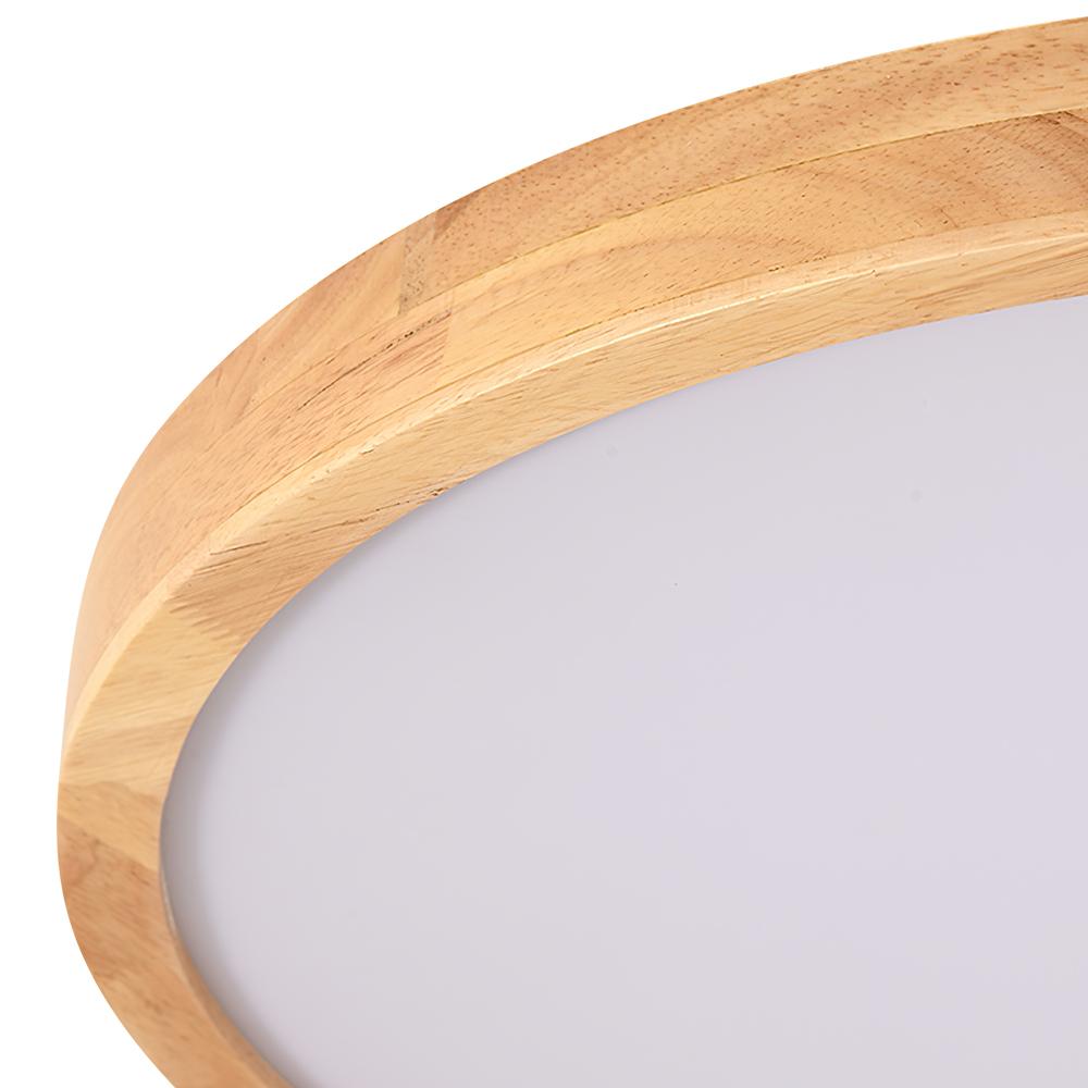 FALUVA Yield LED Flush Mount Light - Scandinavian Wood