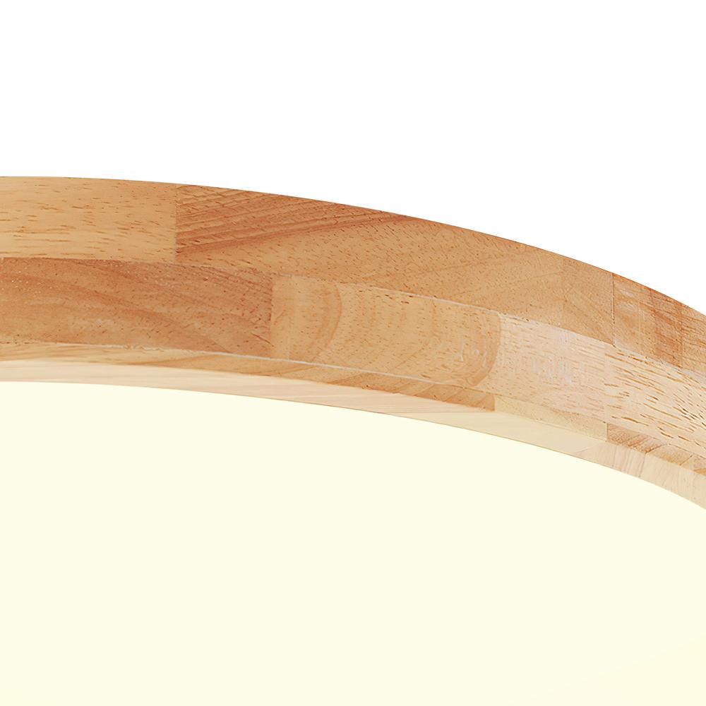 FALUVA Yield LED Flush Mount Light - Scandinavian Wood