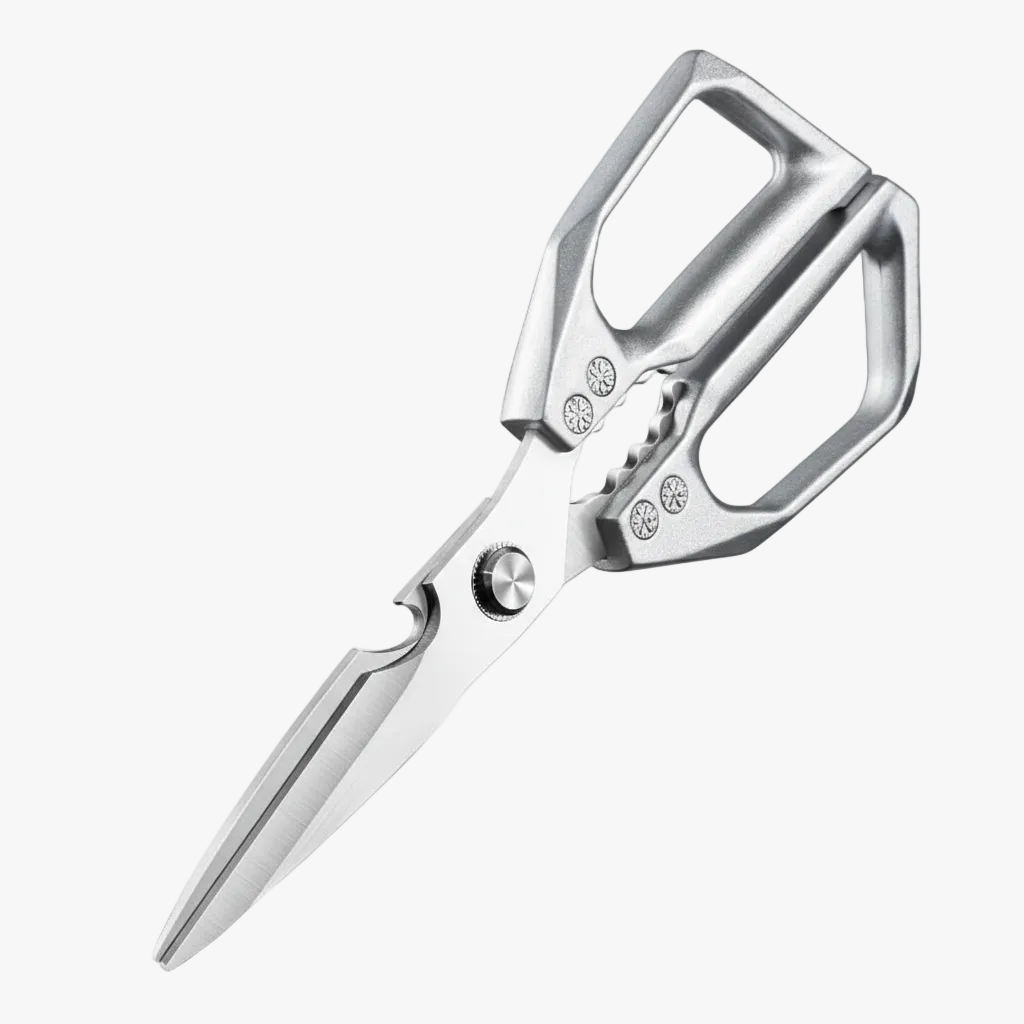 FALUVA Aura Multifunction Kitchen Shears - 7-in-1 Japanese Steel White