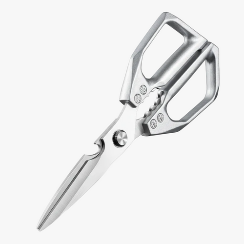 FALUVA Aura Multifunction Kitchen Shears - 7-in-1 Japanese Steel White