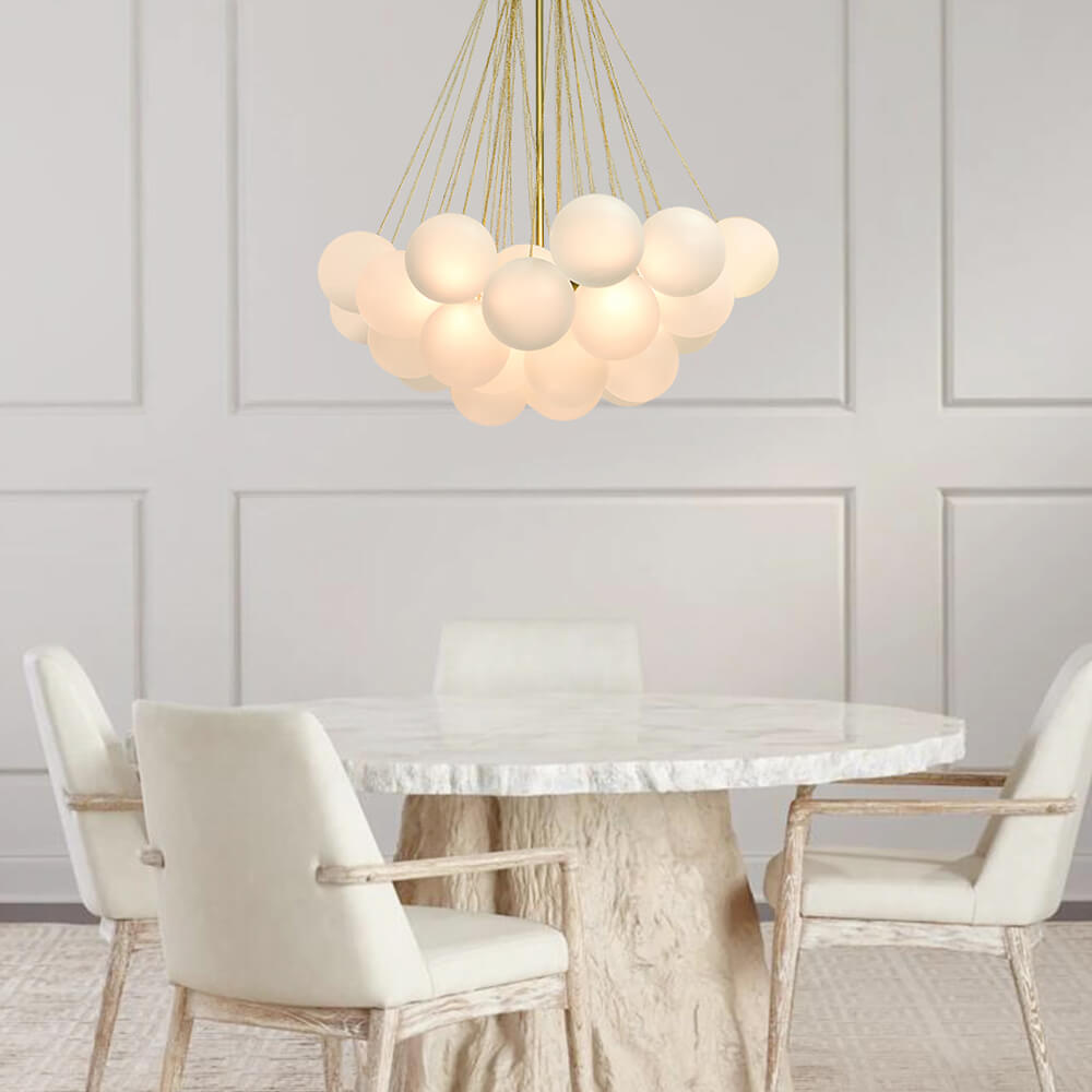 FALUVA Veda Glass Bubble Chandelier