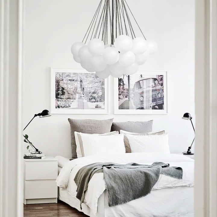 FALUVA Veda Glass Bubble Chandelier